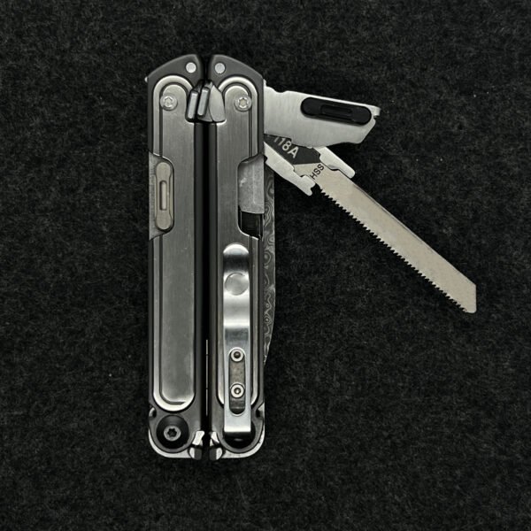 Stainless steel Saw T-Shank Holder with Thumb Grip Saw Extender for Leatherman Free P2 P4 ARC DIY Accessories