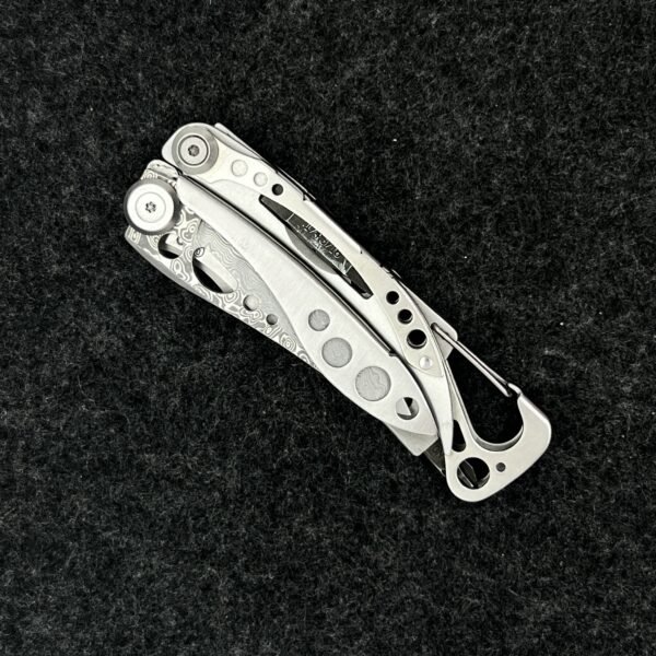 VG10 Core Damascus Steel Replacement Blade For Leatherman Skeletool Main Knife DIY Accessories