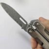 VG10 Core Damascus Steel Replacement Blade For Leatherman P2 P4 ARC Main Knife DIY Accessories