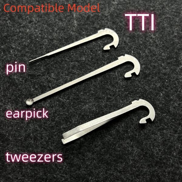 Tweezers/Earpick/Pin Toothpick/Ballpoint pen Made of Titanium alloy TC4 For Leatherman Charge TTI DIY Accessories