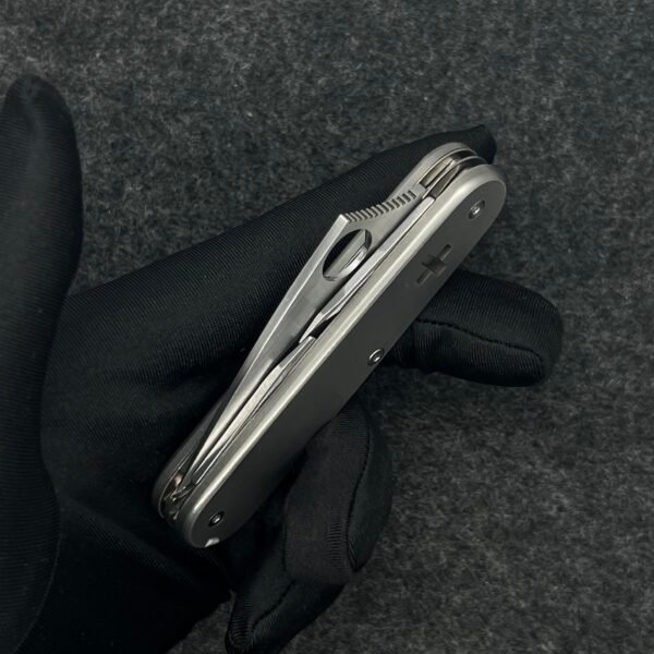 VG10 Steel Like Spyderco Replacement Large Blade For Handmade For 91mm Victorinox Swiss Army Knife SAK Folding Knife DIY Accessories