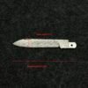 Customized order: Magnacut Steel From USA Like Original Knife Replacement Blade For Handmade For 91mm Victorinox Swiss Army Knife SAK Folding Knife DIY Accessories