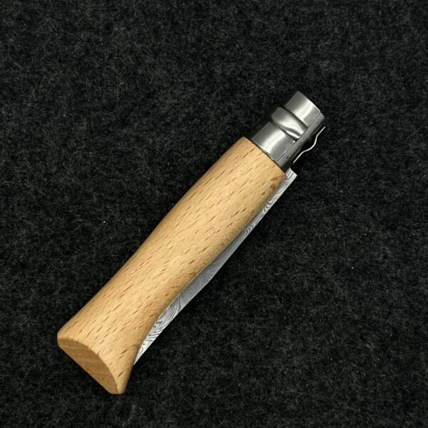 Made of Damascus powder Steel Replaceable Blade For Opinel No.10 #10 Folding Knife DIY Accessories