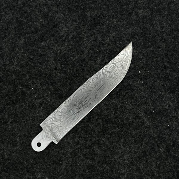 Made of Damascus powder Steel Replaceable Blade For Opinel No.10 #10 Folding Knife DIY Accessories