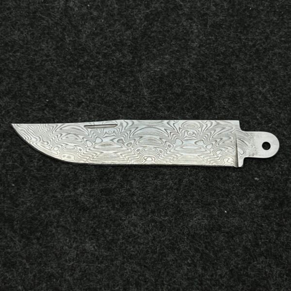 Made of Damascus powder Steel Replaceable Blade For Opinel No.10 #10 Folding Knife DIY Accessories