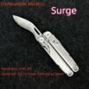 VG10 Core Damascus Steel Blade Replacement part For Leatherman Surge Main Knife DIY Accessories