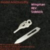 Scalpel Handle with Thumb Grip Easy Open Fits Surgical Blades #60 Replace Main blade For Leatherman Wingman REV Sidekick