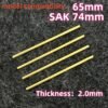 4pcs 2.0mm H62 Copper Rod Rivet For 65mm 74mm Victorinox Swiss Army Knife SAK DIY Accessories
