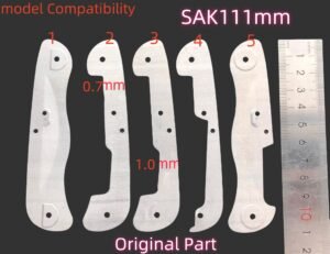 5 Types Aluminum Liner Replacement Original Part For 111mm Victorinox SAK-NiceToolHome