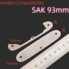 TC4 Titanium Alloy Stonewashed Liner For 93mm Victorinox SAK-NiceToolHome