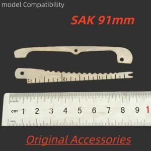 1 Pcs Fish scaler Hook disgorger Ruler with Spring Replacement Original Part For 91mm Victorinox Swiss Army Knife SAK DIY Accessories