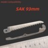 1 set Wood Saw and Internal Back Spring Replacement Original Part For 93mm Victorinox Swiss Army Knife SAK DIY Accessories