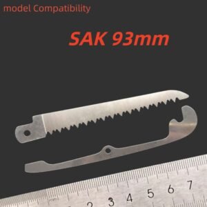 1 set Wood Saw and Internal Back Spring Replacement Original Part For 93mm Victorinox Swiss Army Knife SAK DIY Accessories