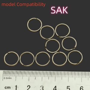 1 Pcs 10mm/12mm Key Ring Replacement Original Part For 58mm 74mm 84mm 85mm 91mm 93mm 111mm Victorinox Swiss Army Knife SAK DIY Accessories