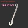 1 Pcs Multipurpose hook Replacement Original Part For 91mm Victorinox Swiss Army Knife SAK DIY Accessories