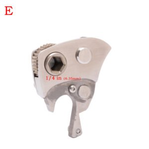 1 Pcs Stainless Steel 36 Gear Ratchet 6.35mm Bit Driver Bit Holder For Leatherman Skeletool CNC DIY Accessories