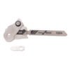 Stainless steel Saw T-Shank Holder with Thumb Grip For Leatherman MUT EOD DIY Accessories