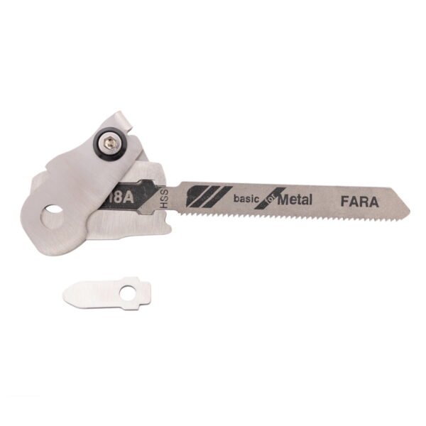 Stainless steel Saw T-Shank Holder with Thumb Grip For Leatherman MUT EOD DIY Accessories