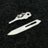 Scalpel Handle with Thumb Grip Easy Open Fits Surgical Blades #60 Replace Main blade For Leatherman Wingman REV Sidekick