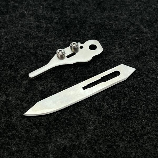 Scalpel Handle with Thumb Grip Easy Open Fits Surgical Blades #60 Replace Main blade For Leatherman Wingman REV Sidekick