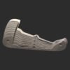 TC4 Titanium Alloy Stonewashed Liner For 93mm Victorinox SAK-NiceToolHome