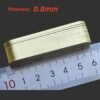 1 pcs 0.8mm Brass Liners Lining Clamping Plate Partition For 65mm Victorinox Swiss Army Knife SAK DIY Accessories