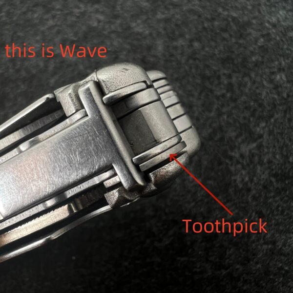 Titanium alloy Pin Toothpick with Gasket For Leatherman Wave Charge TTI DIY Accessories