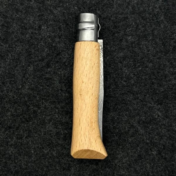 VG10 Core Damascus Steel Replaceable Blade with Handmade For Opinel No.8 #8 Folding Knife DIY Accessories