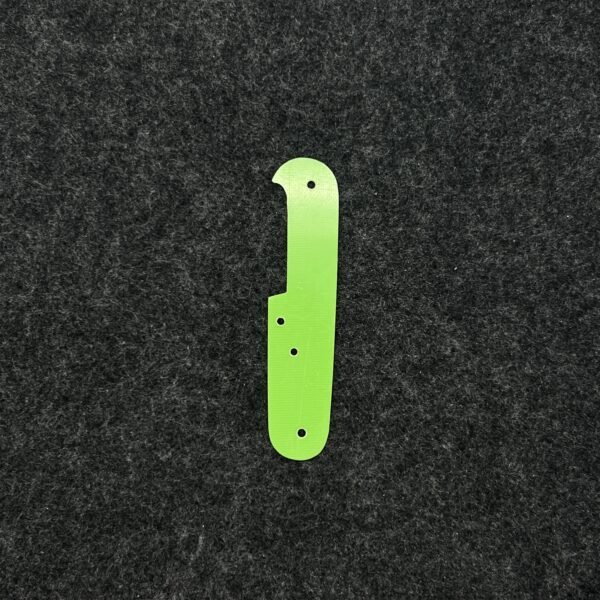1 Pcs G10 Liners Lining Clamping Plate Partition Green Color For 91mm Victorinox Swiss Army Knife SAK DIY Accessories