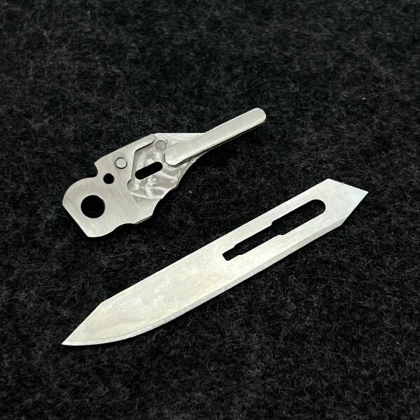 Scalpel Handle with Thumb Grip Easy Open Fits Surgical Blades #60 Replace Main blade For Leatherman Wingman REV Sidekick