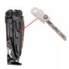 Stainless steel Saw T-Shank Holder with Thumb Grip For Leatherman MUT EOD DIY Accessories