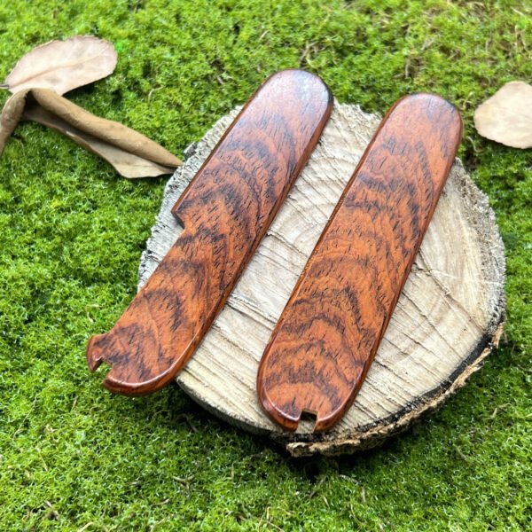 Handmade Yellow Sandalwood Handle Scales For 91mm Victorinox SAK-NiceToolHome