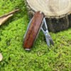 Handmade Serpentine Wood Handle Scales For 58mm Victorinox SAK-NiceToolHome