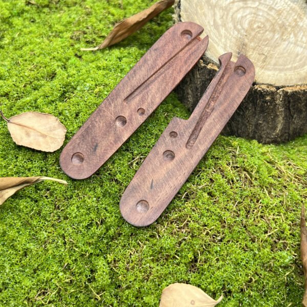 Handmade Blood Sandalwood Handle Scales For 91mm Victorinox SAK-NiceToolHome