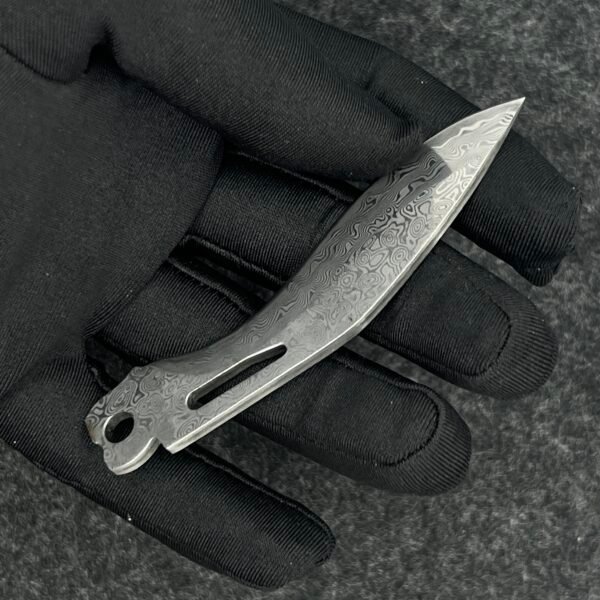 VG10 Core Damascus Steel Blade Replacement part For Leatherman Surge Main Knife DIY Accessories