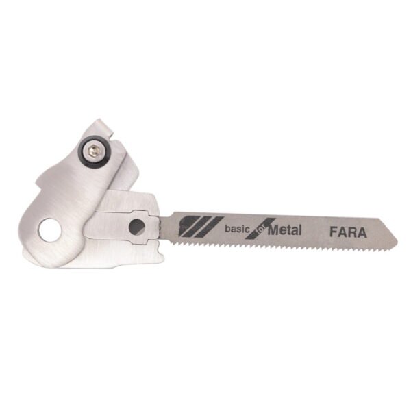 Stainless steel Saw T-Shank Holder with Thumb Grip For Leatherman MUT EOD DIY Accessories
