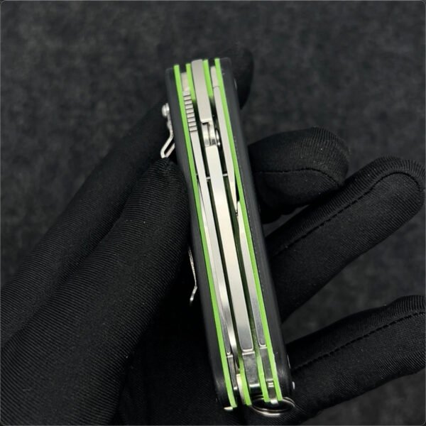 1 Pcs G10 Liners Lining Clamping Plate Partition Green Color For 91mm Victorinox Swiss Army Knife SAK DIY Accessories