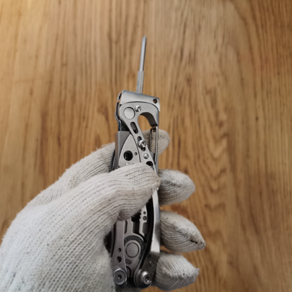 1 Pcs Stainless Steel Carabiner Attachment Stammer Hammer with 4mm Hex Holes for Leatherman Skeletool CNC DIY Accessories