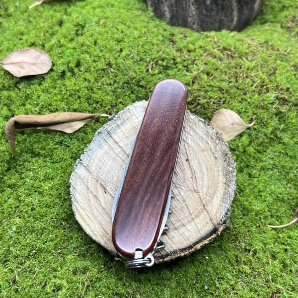 Handmade Blood Sandalwood Handle Scales For 91mm Victorinox SAK-NiceToolHome