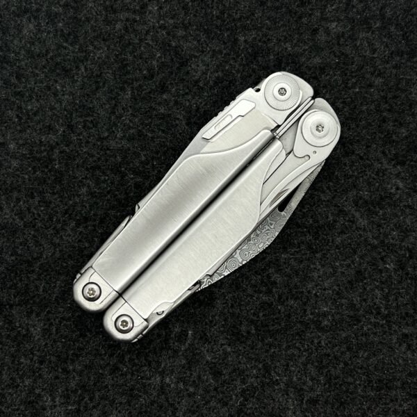 VG10 Core Damascus Steel Blade Replacement part For Leatherman Surge Main Knife DIY Accessories