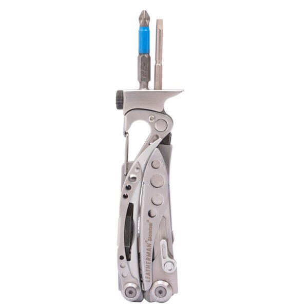 1 Pcs Hammer and Crowbar with 4mm and 6.35mm Bit Holder Bit Driver For Leatherman Skeletool CNC DIY Accessories