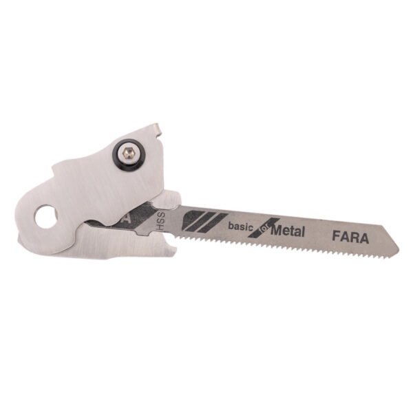 Stainless steel Saw T-Shank Holder with Thumb Grip For Leatherman MUT EOD DIY Accessories