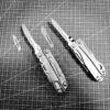 Scalpel Handle with Thumb Grip Easy Open Fits Surgical Blades #60 Replace Main blade For Leatherman Wingman REV Sidekick