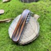 Handmade Yellow Sandalwood Handle Scales For 91mm Victorinox SAK-NiceToolHome