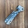 Stainless Steel Tail Extension 6.35mm Bit Driver with 36 Gear Ratchet For Leatherman Skeletool-NiceToolHome
