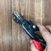 Stainless Steel Tail Extension 6.35mm Bit Driver with 36 Gear Ratchet For Leatherman Skeletool-NiceToolHome
