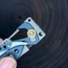 Stainless Steel Tail Extension with 2 * 4mm Bit Driver For Leatherman Skeletool-NiceToolHome