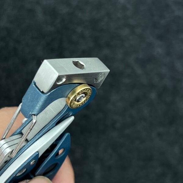 Stainless Steel Tail Extension with 2 * 4mm Bit Driver For Leatherman Skeletool-NiceToolHome