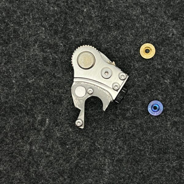 Stainless Steel Tail Extension 6.35mm Bit Driver with 36 Gear Ratchet For Leatherman Skeletool-NiceToolHome
