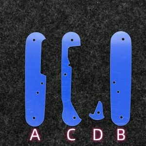 4 Types Blue Color G10 Liner For 91mm Victorinox SAK-NiceToolHome